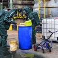 Which of the following are requirements for a container of hazardous waste?