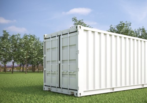 How much does a 40 foot container fit?