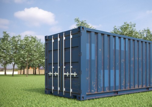 What is the actual size of a 20 foot container?